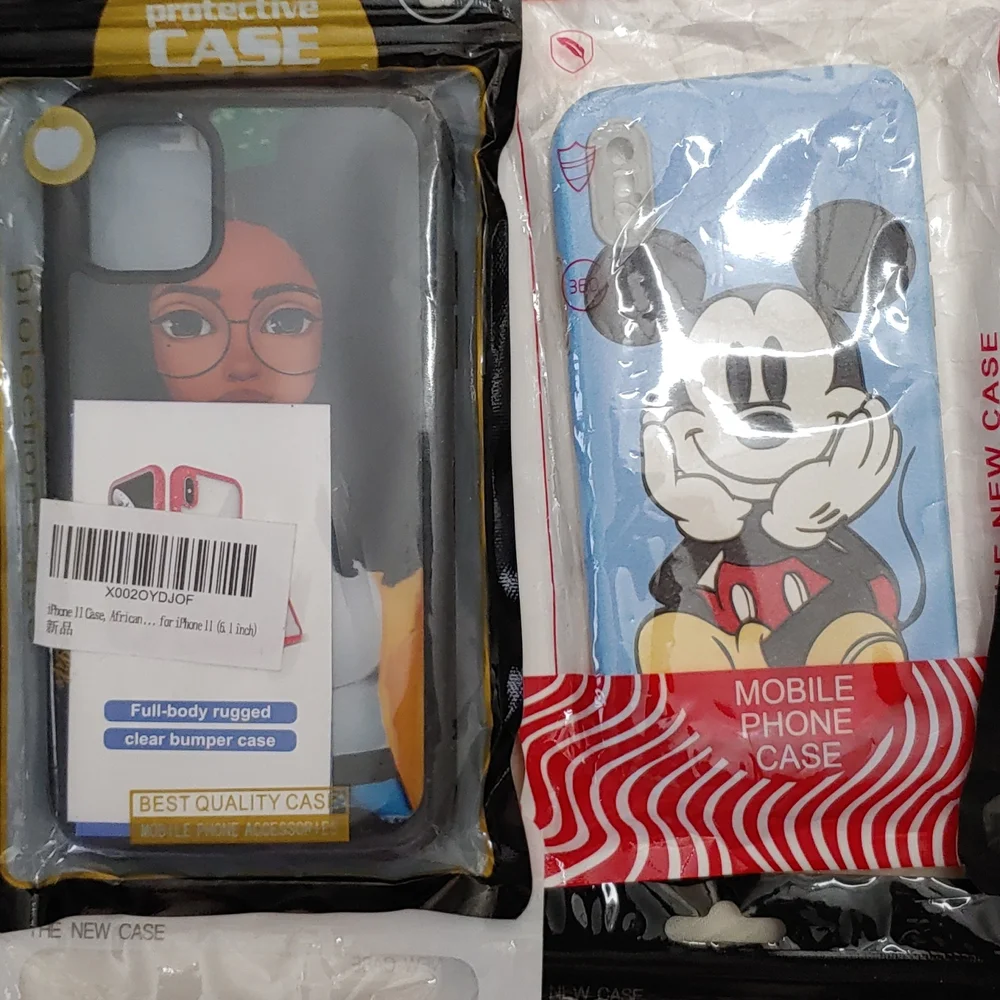 Cellphone case and accessories bundle
